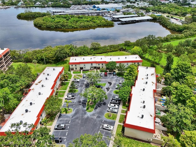 2700 Bayshore Blvd Unit 544, Dunedin, FL 34698 - drone / aerial view of a nearby body of water and a tree filled landscape