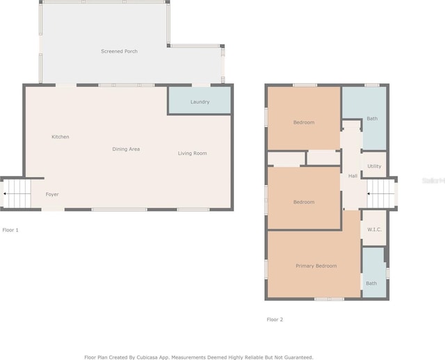 4521 S Cooper Pl, Tampa, FL 33611 - view of property floor plan