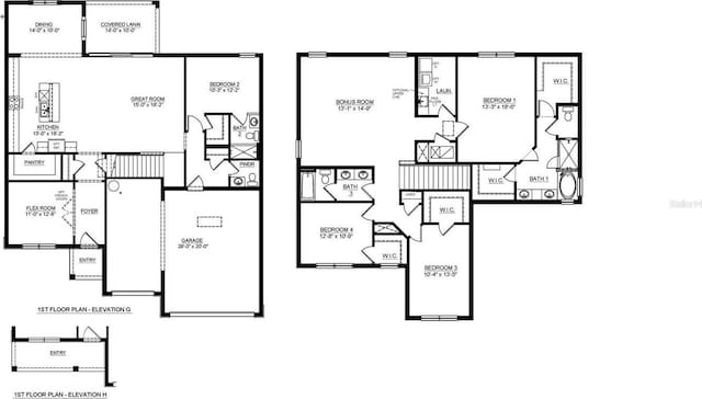 10668 Bridgegate Heights Loop, San Antonio, FL 33576 - view of home floor plan