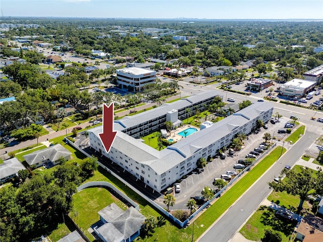 4050 4th St N Unit 116, Saint Petersburg, FL 33703 - aerial view of a pool