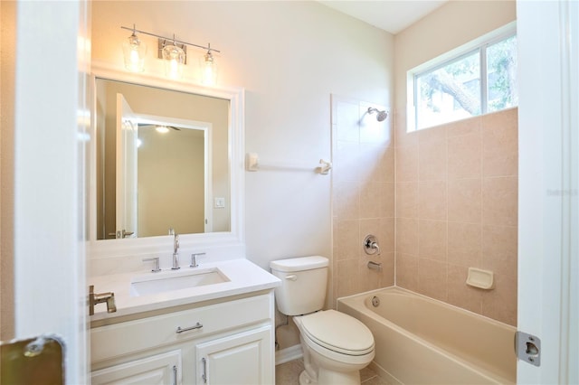 15412 Carrillon Estates Blvd, Tampa, FL 33625 - bathroom featuring vanity and shower / bath combination