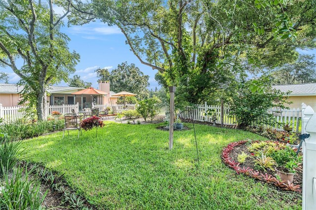 235 Old Welcome Rd, Lithia, FL 33547 - view of fenced yard