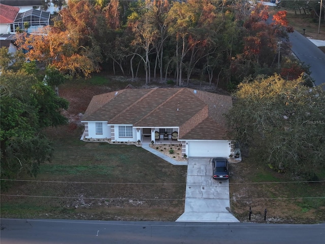 270 Planter Rd, Spring Hill, FL 34606 - aerial view of property and surrounding area