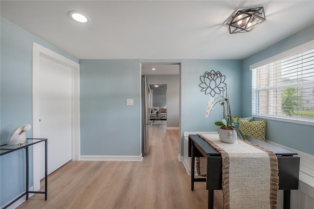 811 W Peninsular St, Tampa, FL 33603 - dining room with light wood-style floors and recessed lighting