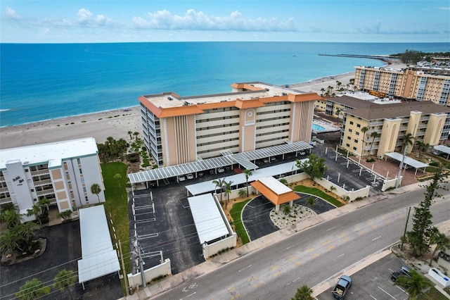 1150 Tarpon Center Dr Unit 1D, Venice, FL 34285 - bird's eye view of apartment complex / building and a nearby body of water