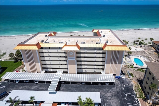 1150 Tarpon Center Dr Unit 1D, Venice, FL 34285 - drone / aerial view of unending shoreline