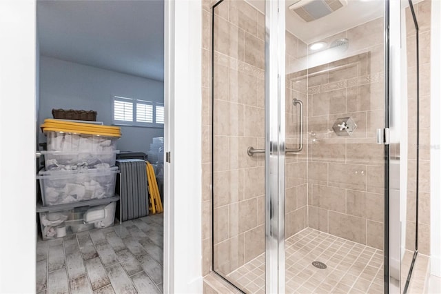 1150 Tarpon Center Dr Unit 1D, Venice, FL 34285 - bathroom featuring a stall shower