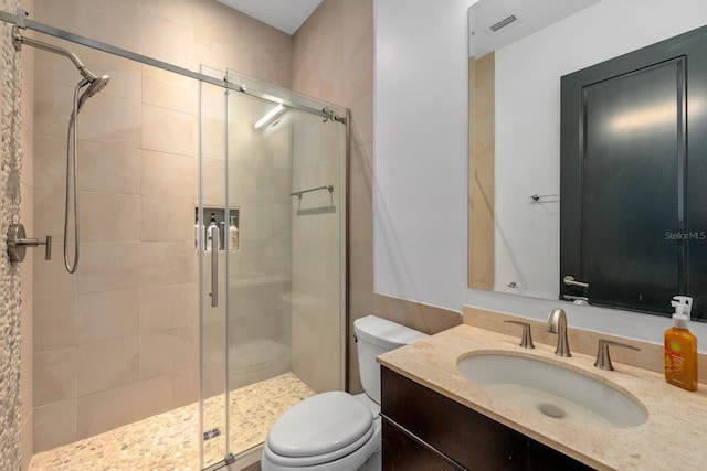 2711 W Trilby Ave, Tampa, FL 33611 - full bath with vanity and a shower stall