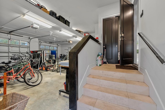 2711 W Trilby Ave, Tampa, FL 33611 - stairs featuring concrete floors