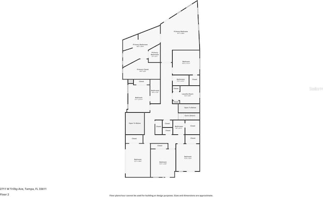 2711 W Trilby Ave, Tampa, FL 33611 - view of room layout