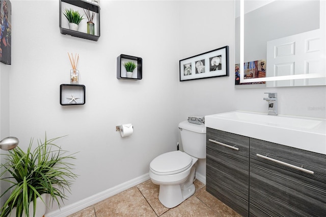 1601 Fox Grape Loop, Lutz, FL 33558 - bathroom featuring vanity and tile patterned flooring
