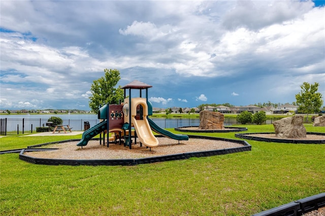 1601 Fox Grape Loop, Lutz, FL 33558 - communal playground featuring a water view