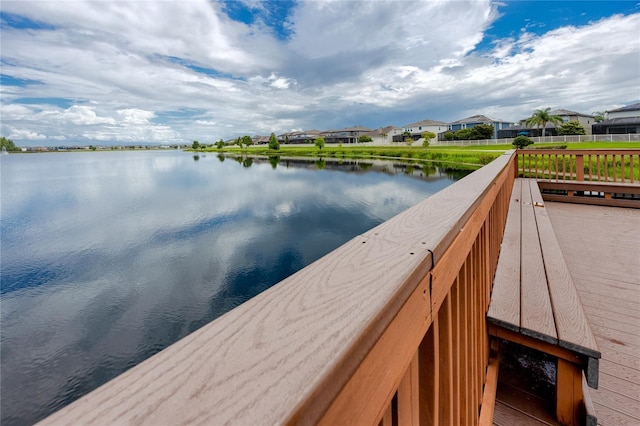 1601 Fox Grape Loop, Lutz, FL 33558 - dock with a water view and a residential view