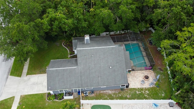7320 Hideaway Trl, New Port Richey, FL 34655 - view of subject property with a pool