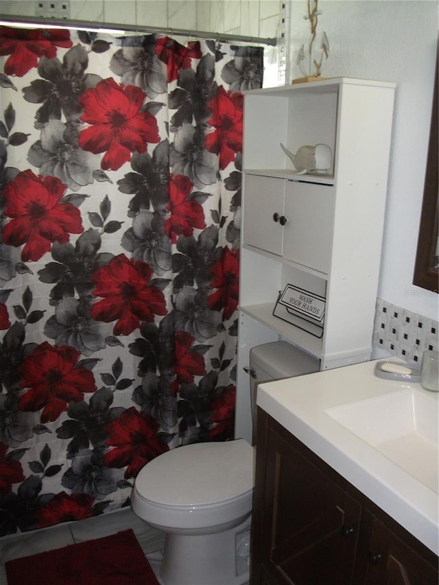 12411 Brookside St, Spring Hill, FL 34609 - bathroom with vanity and toilet