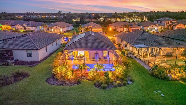20828 Cattail Blvd, Venice, FL 34292 - aerial perspective of suburban area
