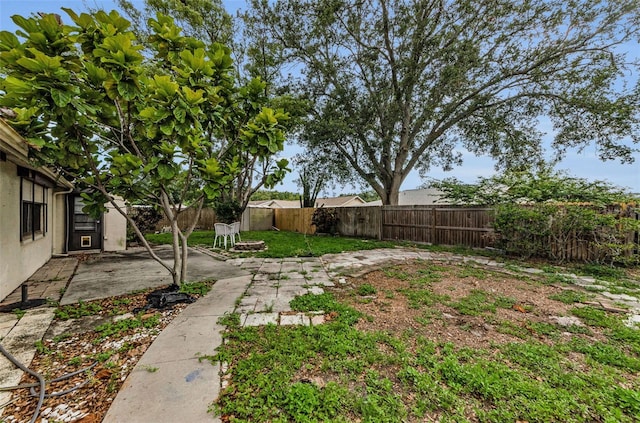 4143 Gray Squirrel Ln, New Port Richey, FL 34653 - fenced backyard featuring a patio area