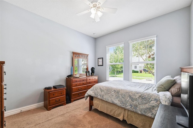6007 Quartz Lake Way, Lithia, FL 33547 - bedroom featuring light carpet and ceiling fan