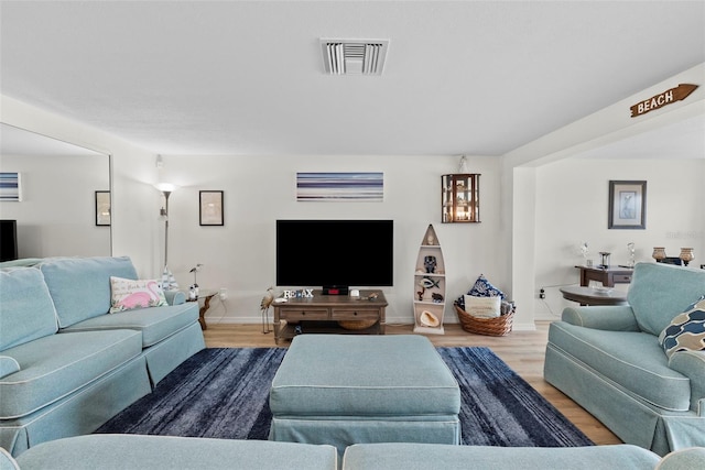 4252 Floramar Ter, New Port Richey, FL 34652 - living area with wood finished floors