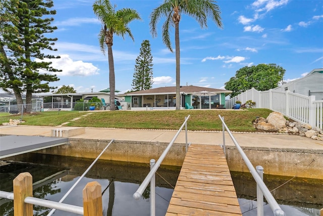 4252 Floramar Ter, New Port Richey, FL 34652 - view of dock area