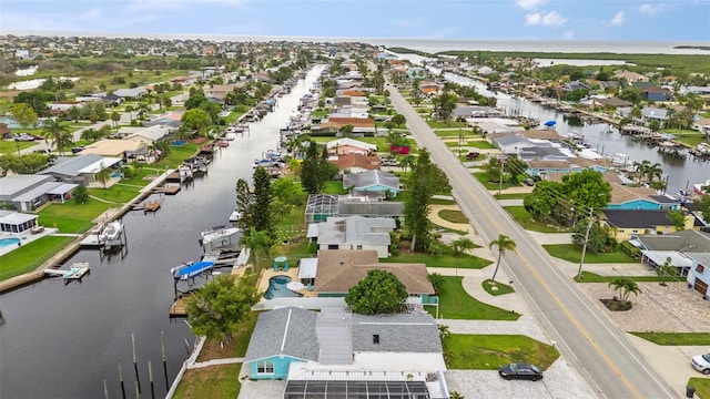 4252 Floramar Ter, New Port Richey, FL 34652 - aerial perspective of suburban area with a nearby body of water