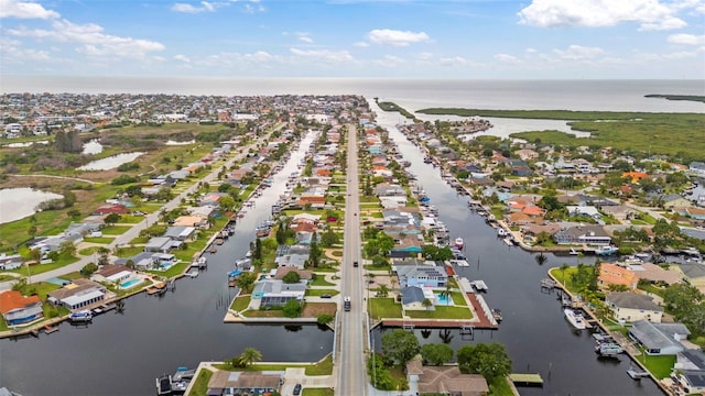 4252 Floramar Ter, New Port Richey, FL 34652 - aerial overview of property's location featuring a nearby body of water and nearby suburban area