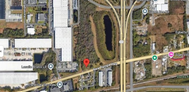 6615 New Tampa Hwy, Lakeland, FL 33815 - aerial map of property and surrounding area