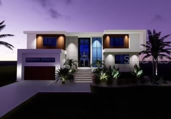 7849 Marsh Pointe Dr, Tampa, FL 33635 - view of front of house featuring stucco siding