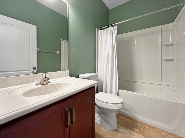 4079 Pacente Loop, Wesley Chapel, FL 33543 - bathroom featuring vanity and shower / bathtub combination with curtain