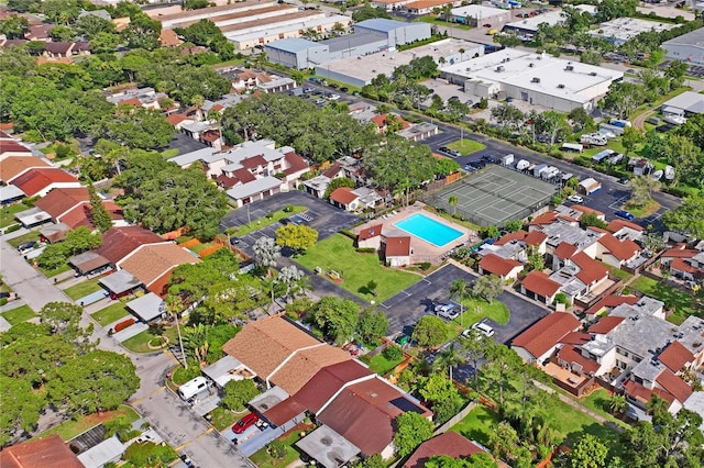 2095 Sunset Point Rd Unit 2201, Clearwater, FL 33765 - view of property location featuring a pool and nearby suburban area