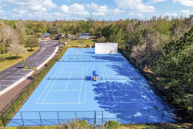 2839 Cordoba Ranch Blvd, Lutz, FL 33559 - view of tennis court
