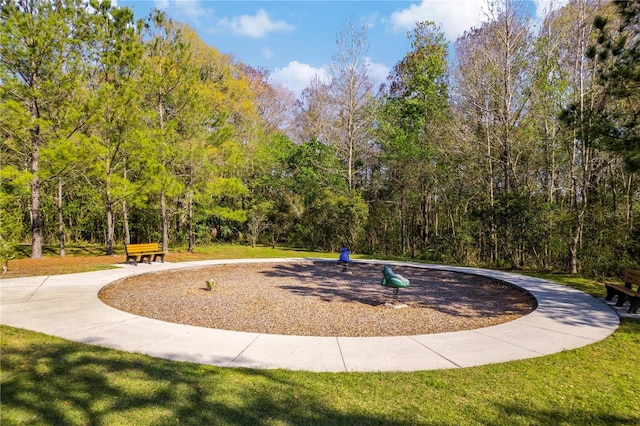 2839 Cordoba Ranch Blvd, Lutz, FL 33559 - surrounding community with a lawn