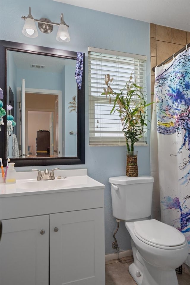 3243 Azalea Dr, Hernando Beach, FL 34607 - bathroom featuring vanity and curtained shower