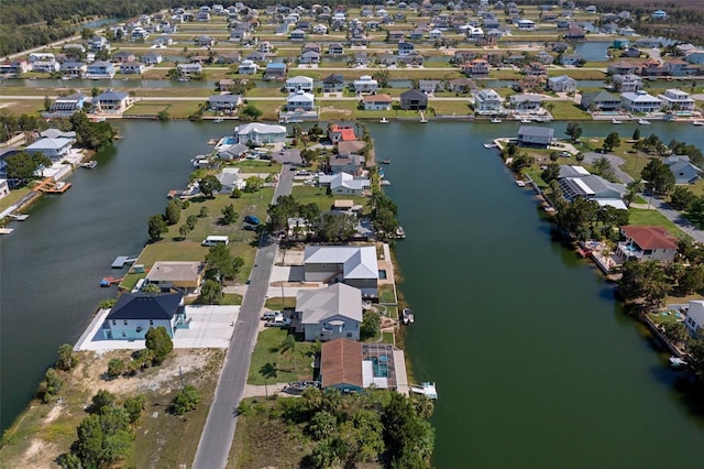3243 Azalea Dr, Hernando Beach, FL 34607 - aerial overview of property's location with nearby suburban area and a large body of water