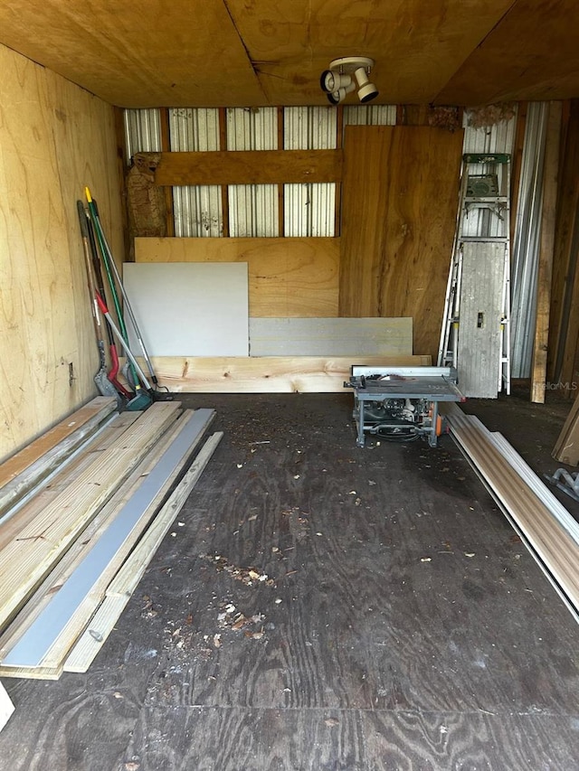 5950 Edison St, Cocoa, FL 32927 - misc room with wooden walls