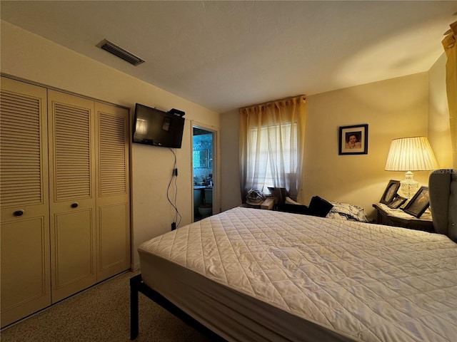 1106 Trellis Ave, Spring Hill, FL 34606 - bedroom with a closet and carpet