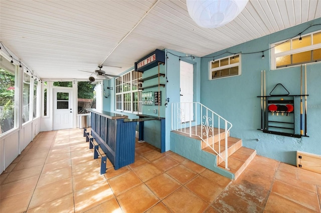 12995 NE 5th Ave, North Miami, FL 33161 - unfurnished sunroom featuring plenty of natural light