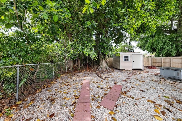 12995 NE 5th Ave, North Miami, FL 33161 - fenced backyard with a shed