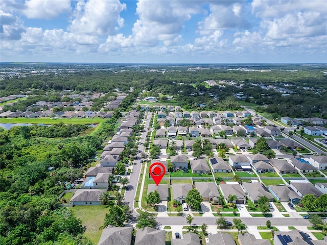 10119 Rose Petal Pl, Riverview, FL 33578 - aerial view of residential area