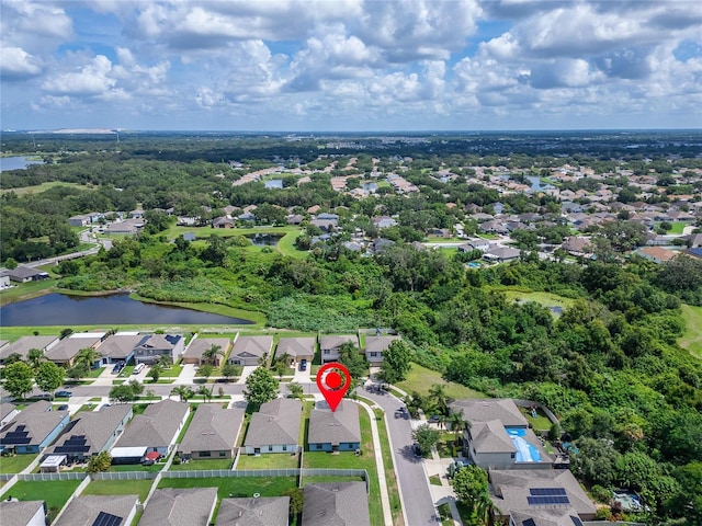 10119 Rose Petal Pl, Riverview, FL 33578 - aerial view of property's location with a large body of water and nearby suburban area