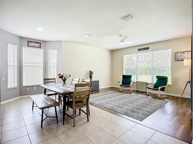 5830 100th Ave E, Parrish, FL 34219 - dining area featuring ceiling fan and recessed lighting