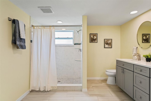7401 Islander Ln, Hudson, FL 34667 - full bath with vanity and a tile shower