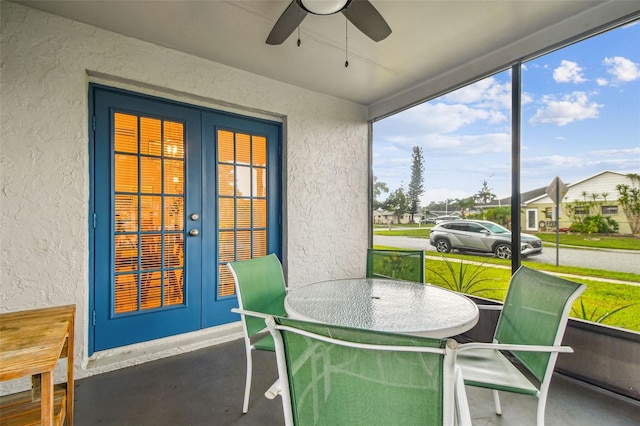 4108 Woodtrail Blvd, New Port Richey, FL 34653 - sunroom / solarium with french doors