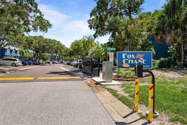 3350 Fox Hunt Dr, Palm Harbor, FL 34683 - view of asphalt street featuring curbs