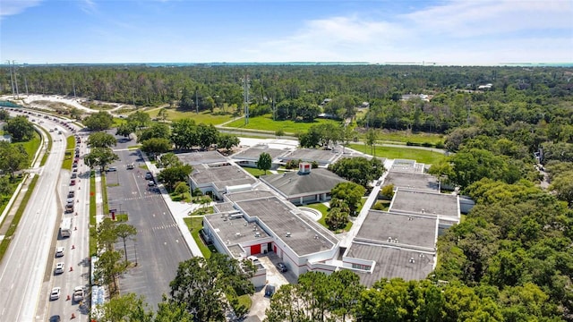 3350 Fox Hunt Dr, Palm Harbor, FL 34683 - aerial view of a heavily wooded area and a main thoroughfare