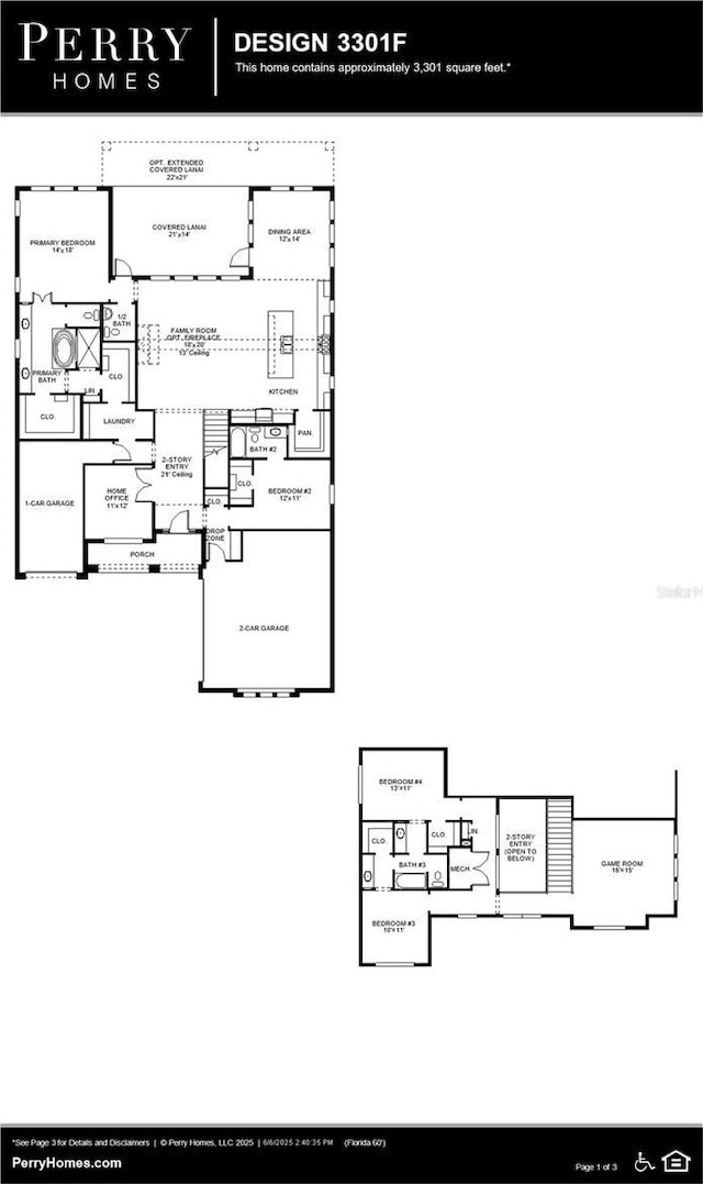 4483 Southern Valley Loop, Brooksville, FL 34601 - view of property floor plan