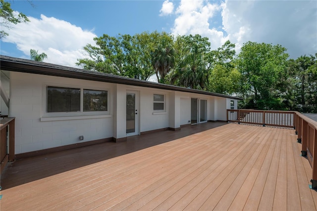 6108 Oak Ridge Ave, New Port Richey, FL 34653 - view of wooden deck