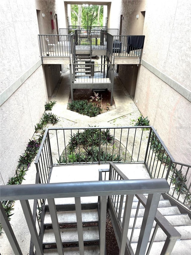 4207 Winding Moss Trl Unit 201, Tampa, FL 33613 - balcony with stairs