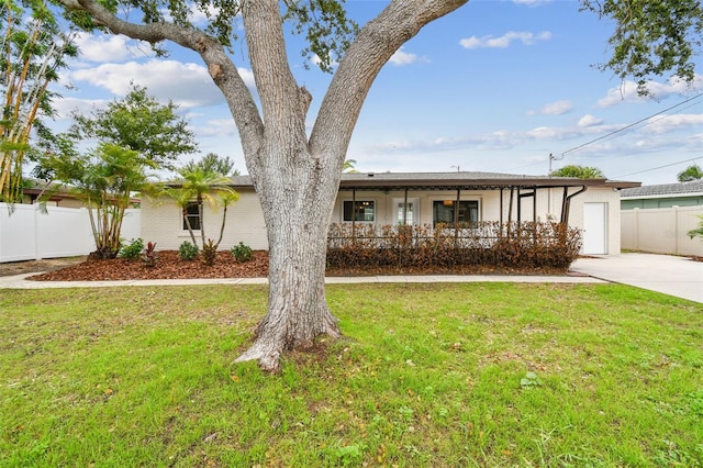 5934 51st Ave N, Kenneth City, FL 33709 - view of ranch-style home