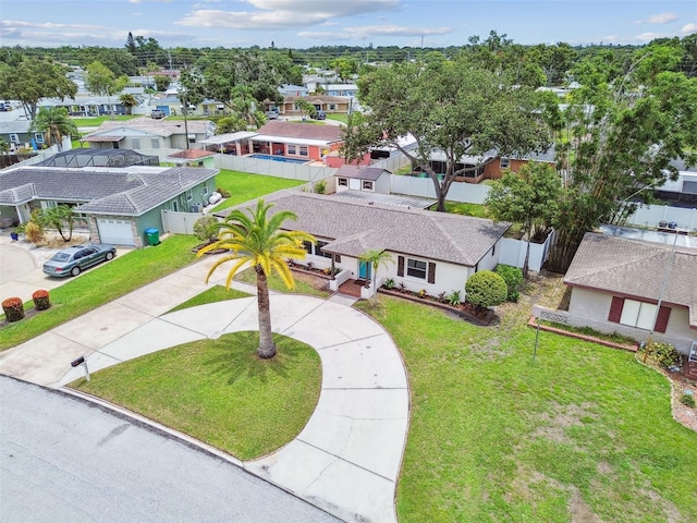 5934 51st Ave N, Kenneth City, FL 33709 - aerial perspective of suburban area